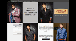 Desktop Screenshot of caswellsclothing.com